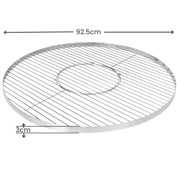 Fire Pit Stainless Steel Grill 90 - Image 12