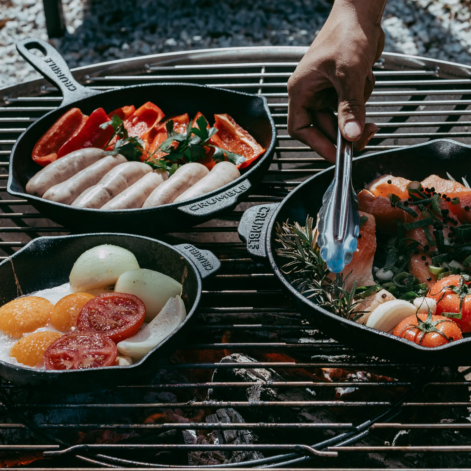 Fire Pit Stainless Steel Grill 90 - Image 3