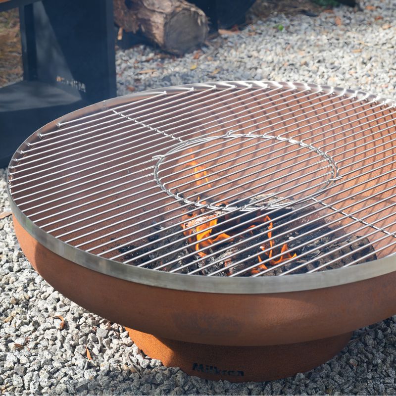 Fire Pit Stainless Steel Grill 90 - Image 4