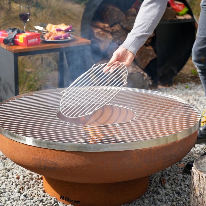 Fire Pit Stainless Steel Grill 90 - Image 5