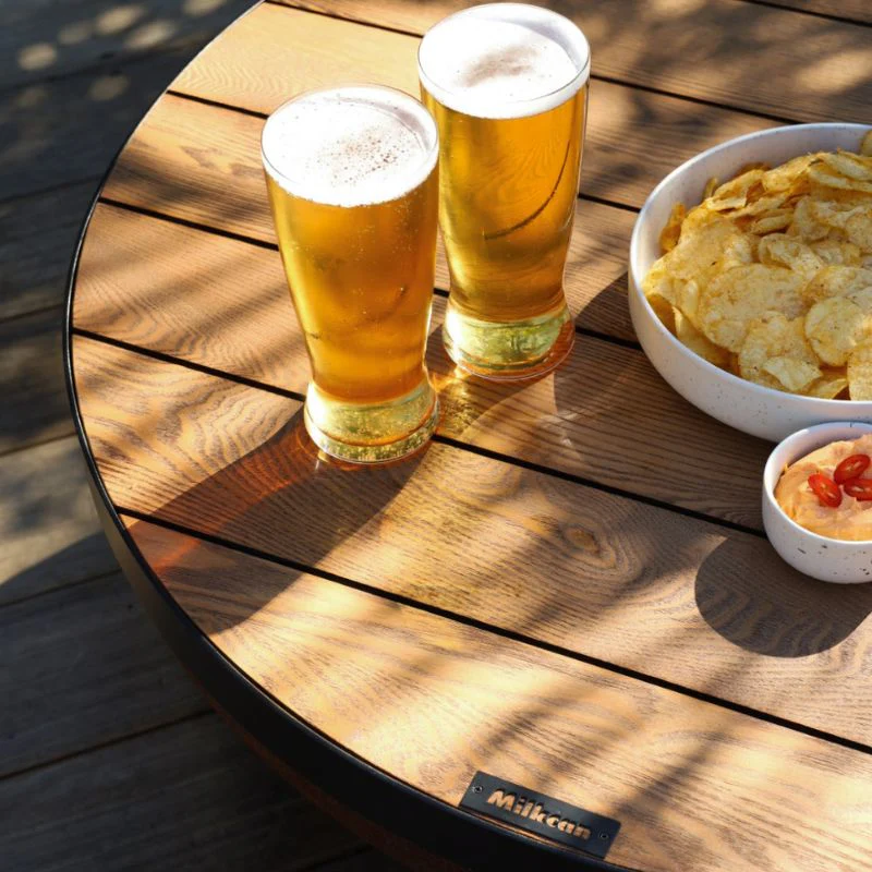 Fire Pit Timber Table 80 - Image 11