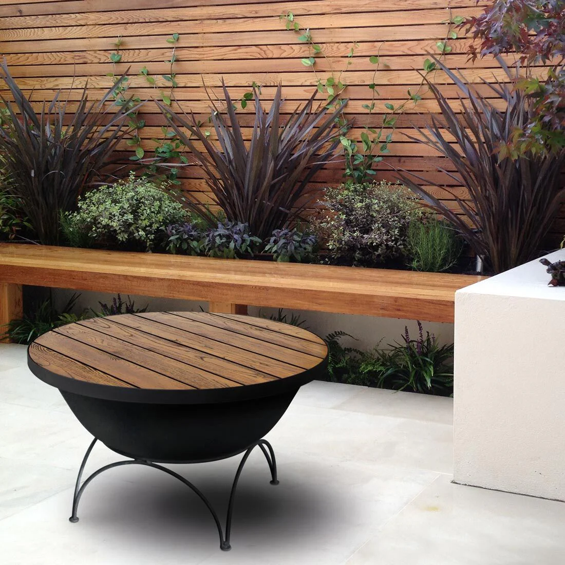 Fire Pit Timber Table 80 - Image 18