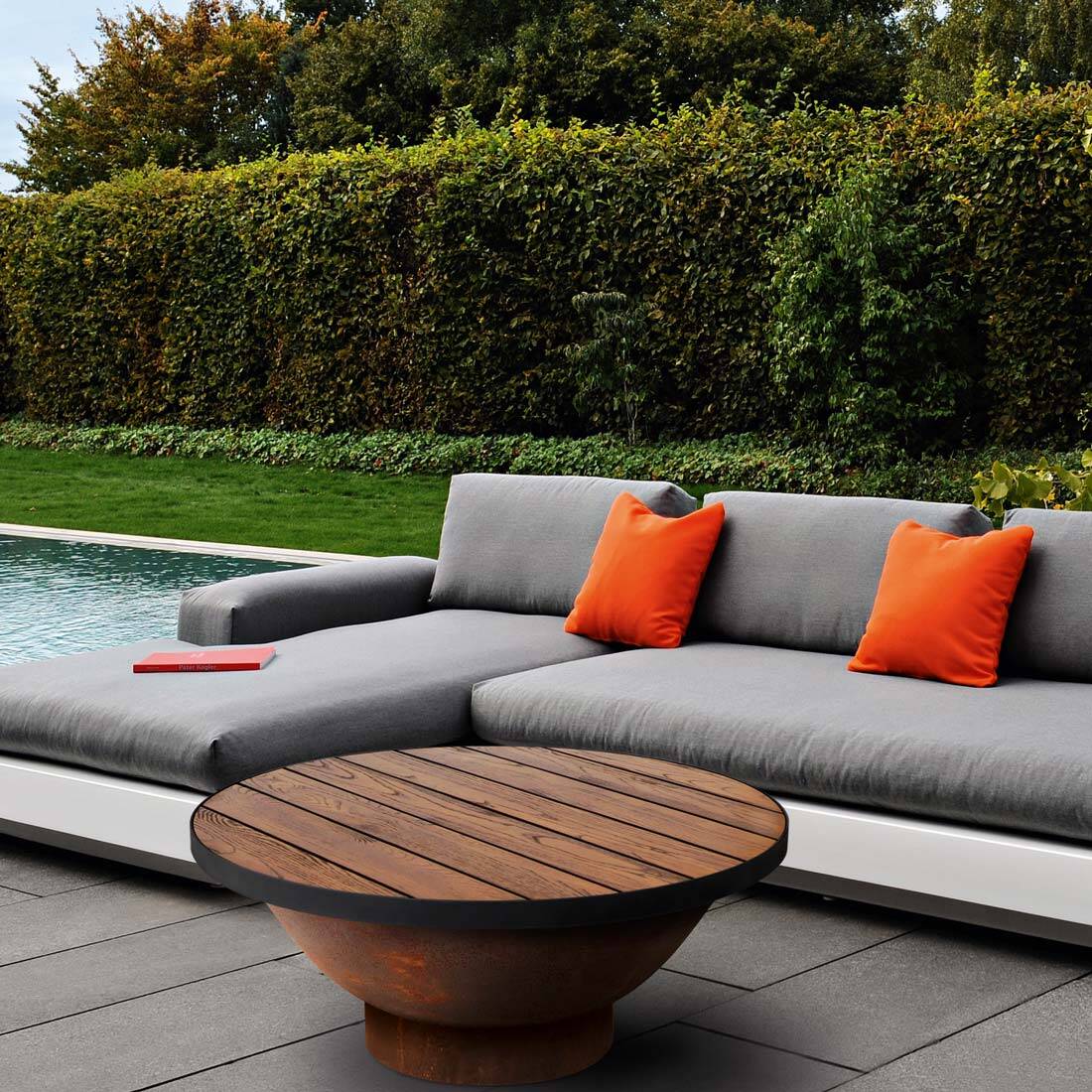 Fire Pit Timber Table 80 - Image 22