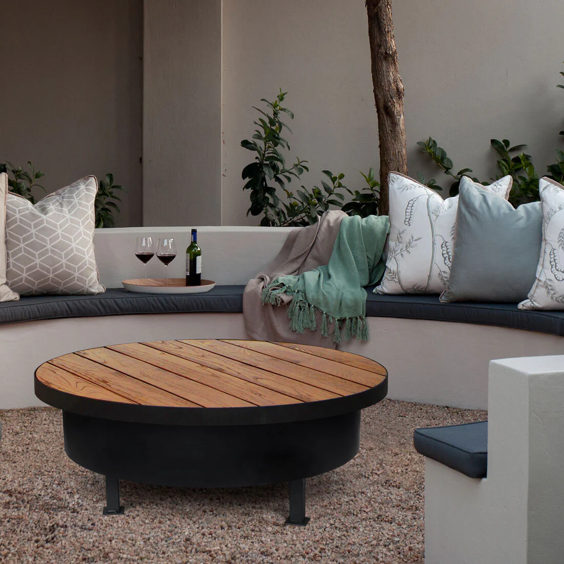 Fire Pit Timber Table 80 - Image 25