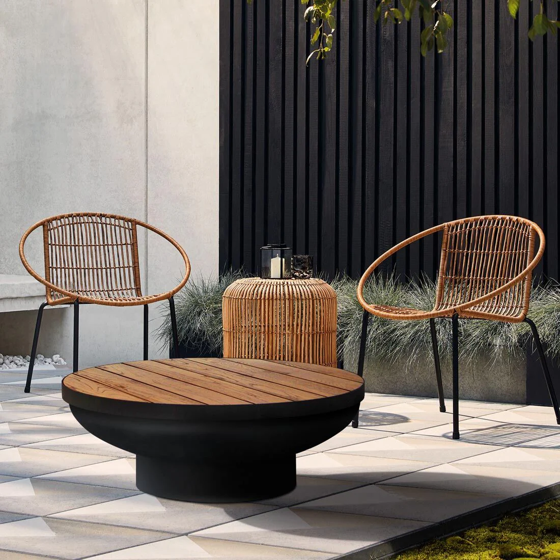 Fire Pit Timber Table 80 - Image 29