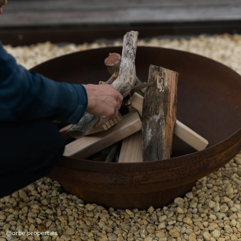 Gobi 70 Rust Fire Pit - Image 3