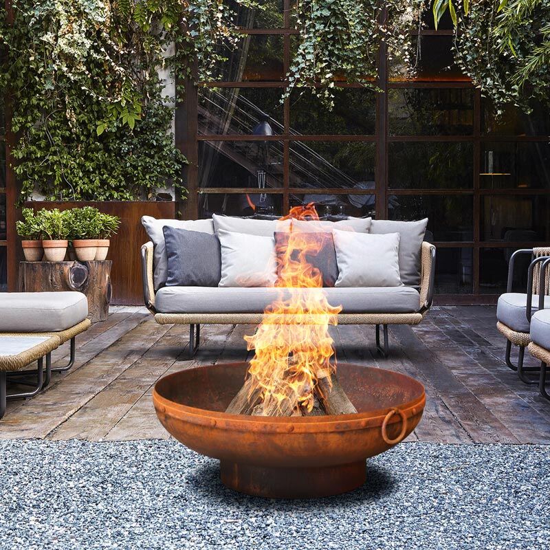 Gobi 70 Rust Fire Pit - Image 4