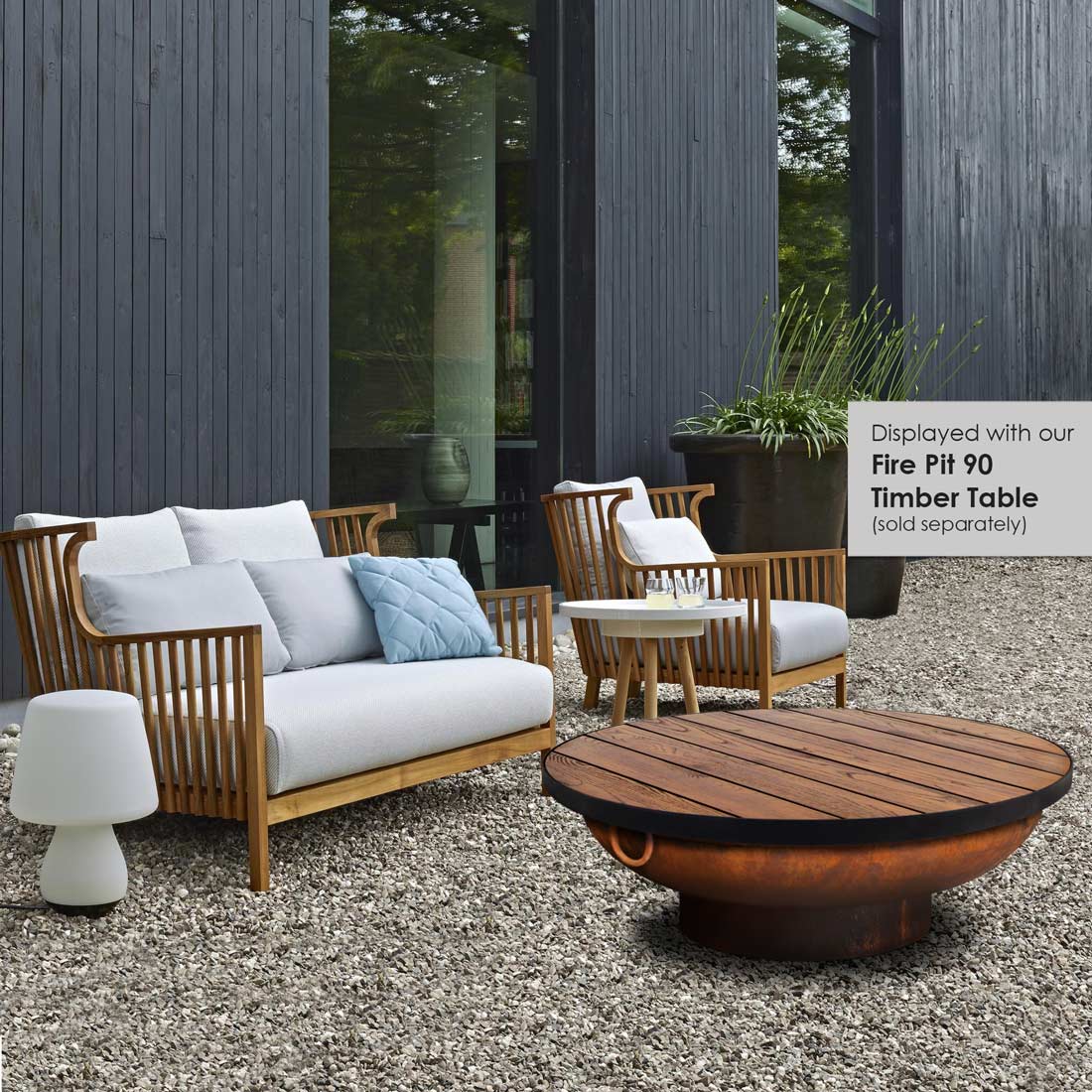 Gobi 80 Rust Fire Pit - Image 5