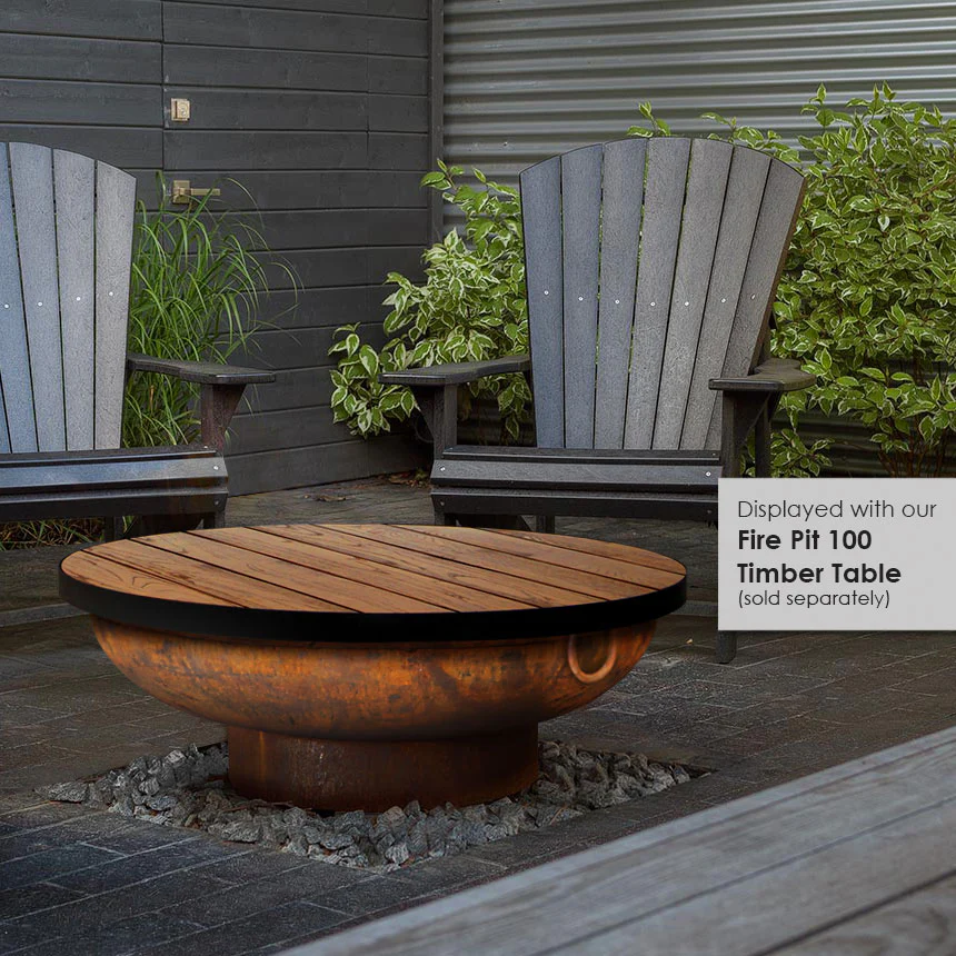 Gobi 90 Rust Fire Pit - Image 3