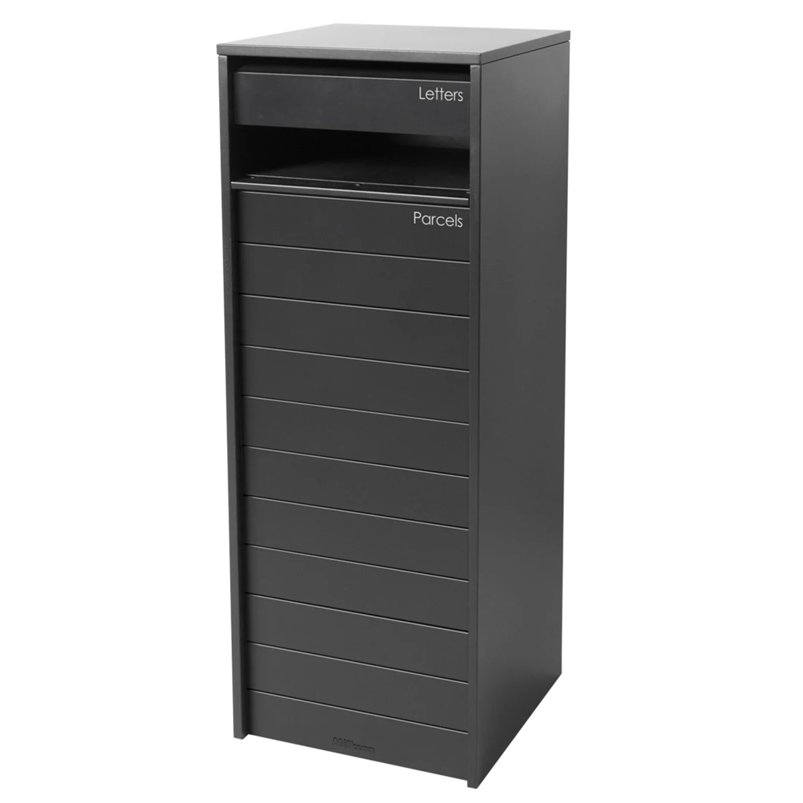 Hamilton Parcel Pillar Letterbox - Charcoal - Image 20