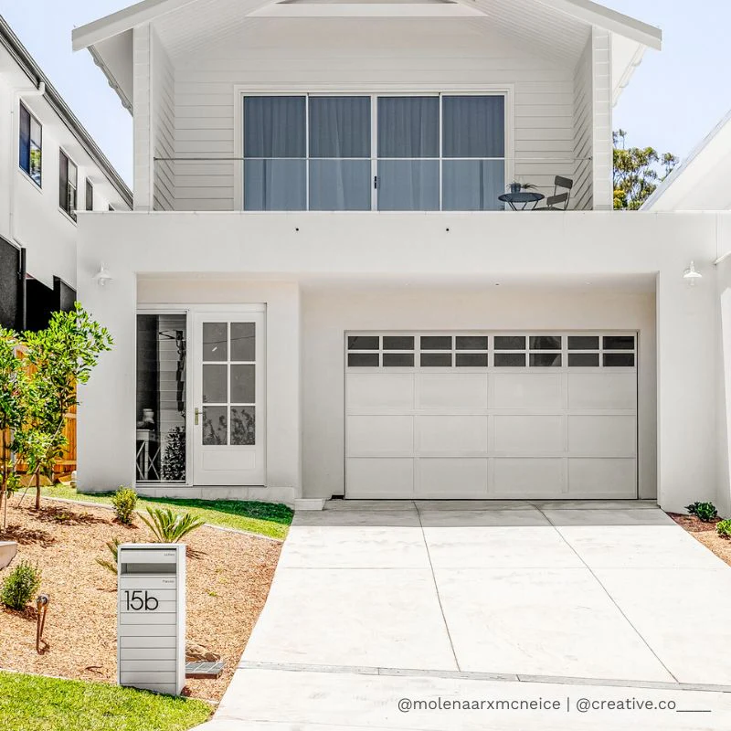 Hamilton Parcel Pillar Letterbox - White - Image 5