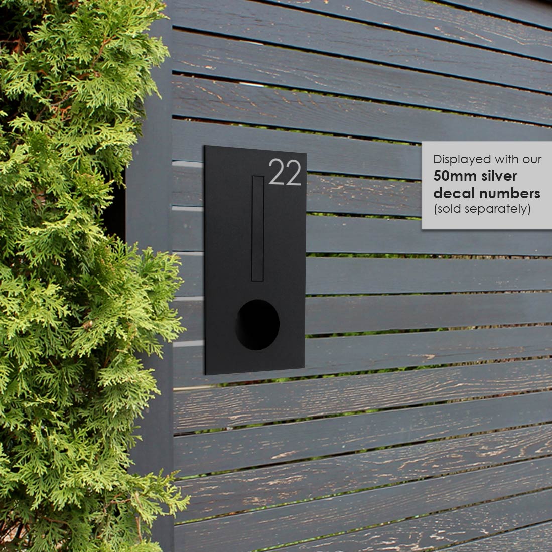 Hendon Fence/Brick Letterbox - Image 10