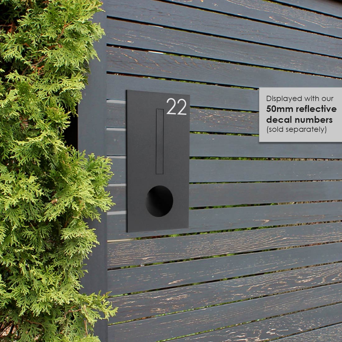 Hendon Fence/Brick Letterbox - Image 11