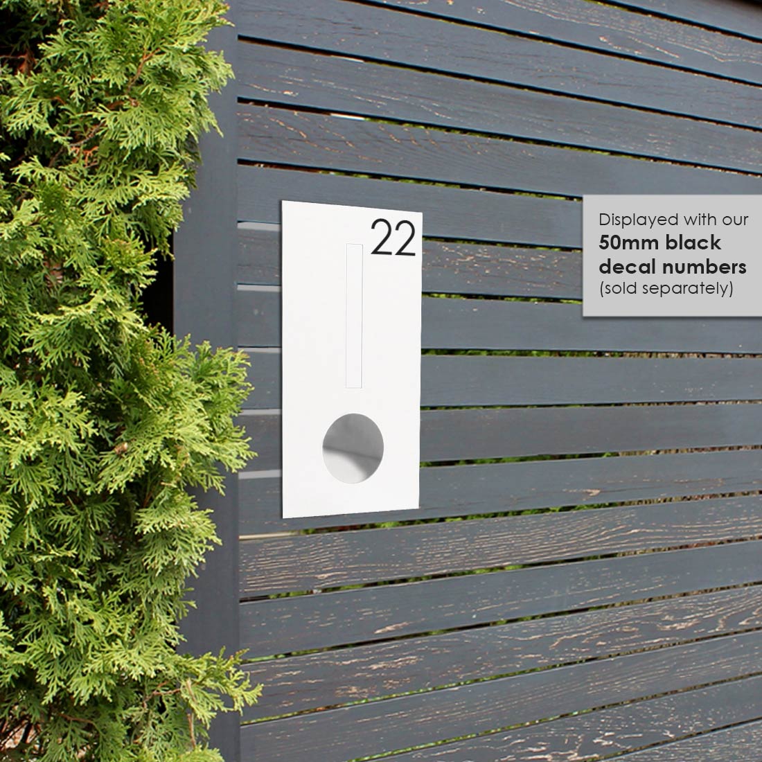 Hendon Fence/Brick Letterbox - Image 12