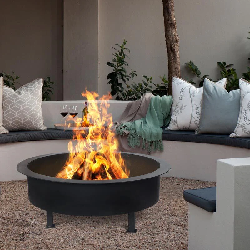 Kalahari 80 Black Fire Pit - Image 3