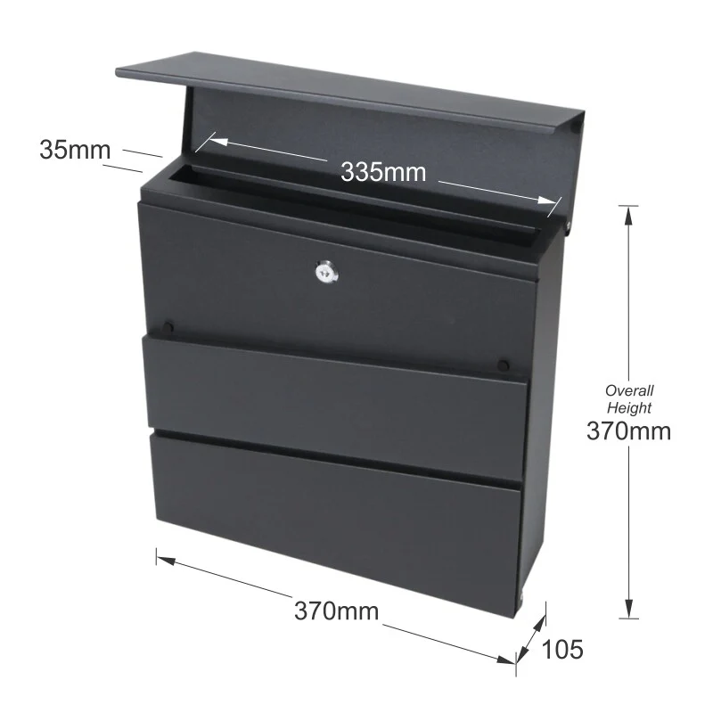 Kensington Wall Mount Letterbox - Image 10