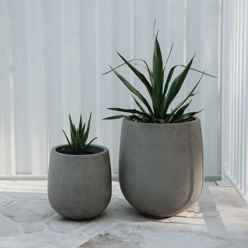 Laguna Plant Pot - Grey Terrazzo - Image 6