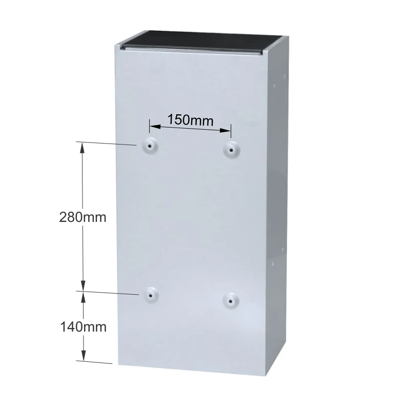 Lisbon Parcel Wall Mount Letterbox - Image 14