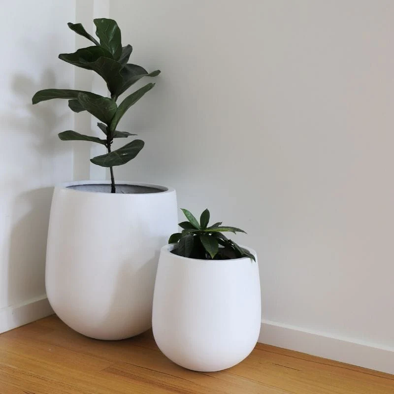 Malibu Plant Pot - White - Image 8