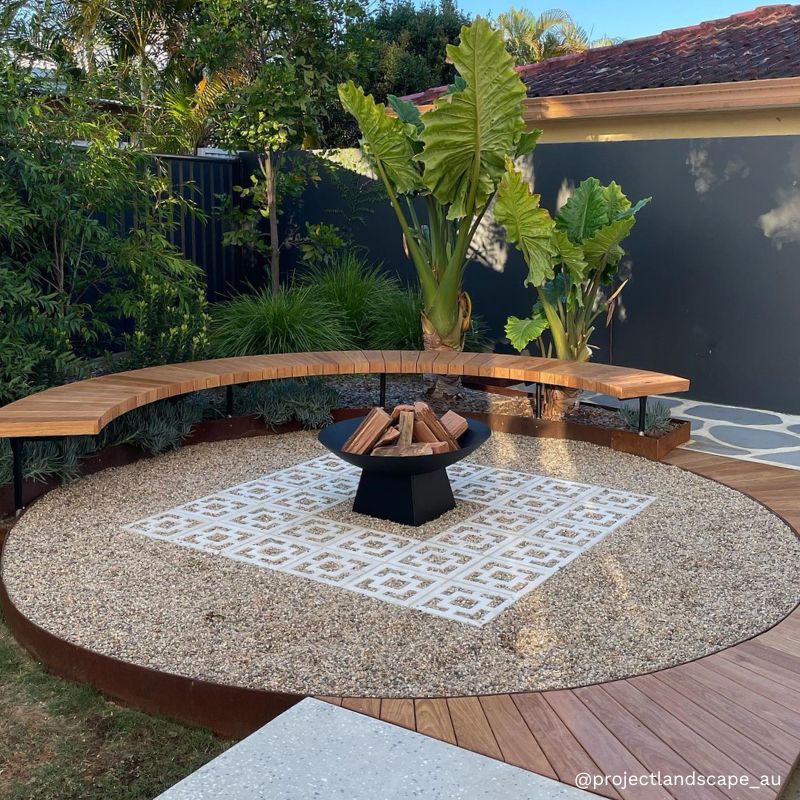 Marrakesh 80 Black Fire Pit - Image 4