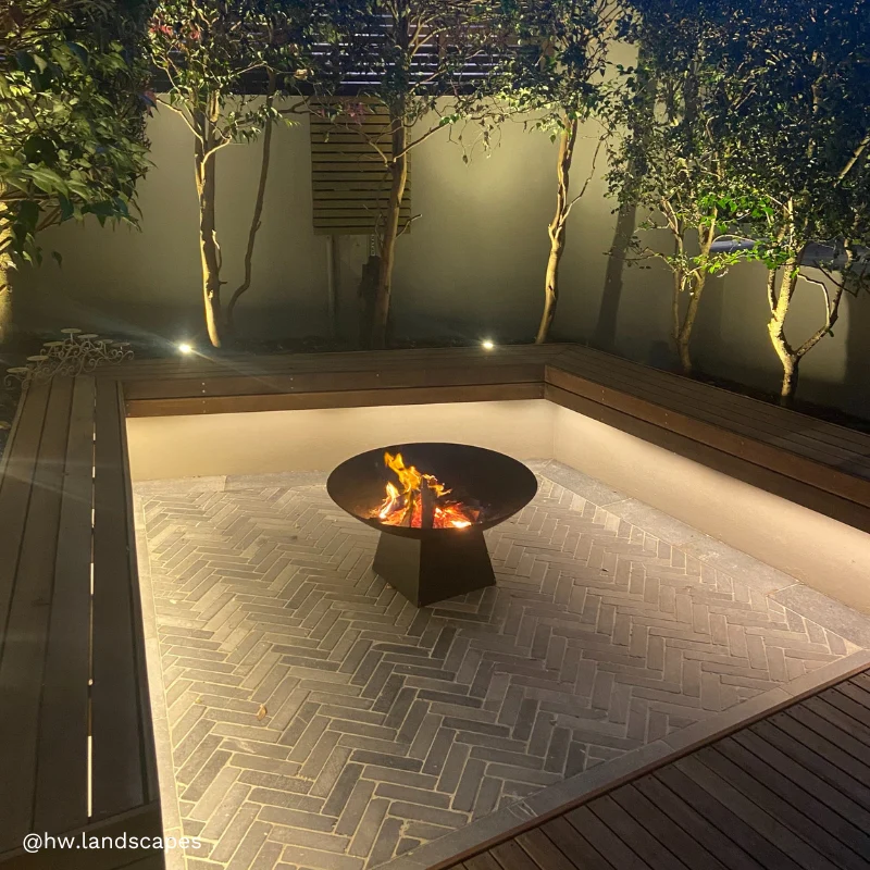 Marrakesh 80 Black Fire Pit - Image 5