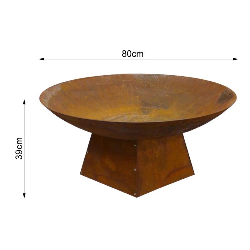 Marrakesh 80 Rust Fire Pit - Image 6