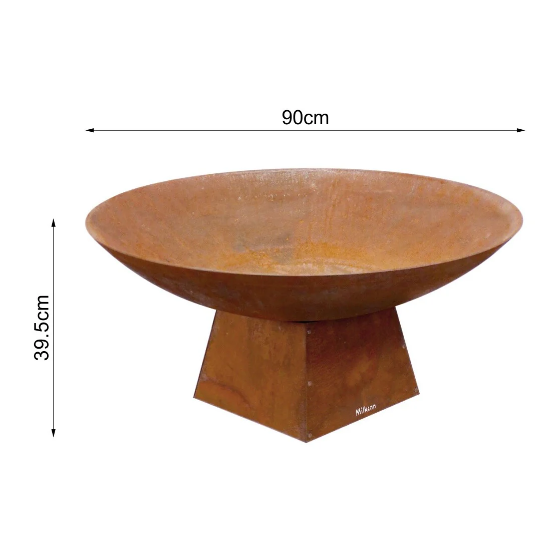 Marrakesh 90 Rust Fire Pit - Image 4