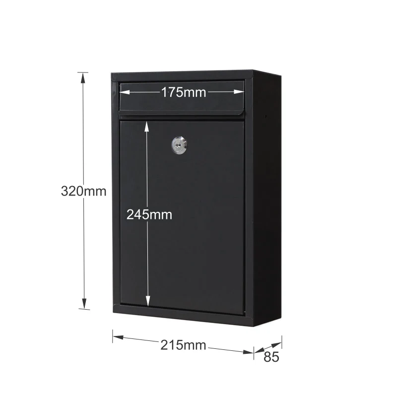 Milton Wall Mount Letterbox - Image 7