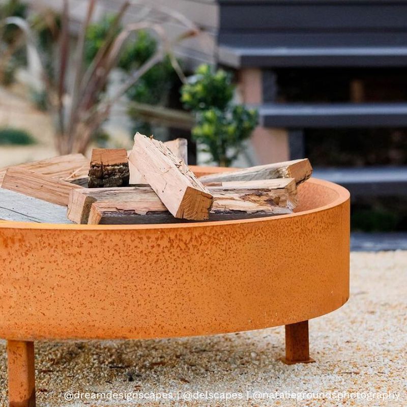 Montana 100 Rust Fire Pit - Image 4