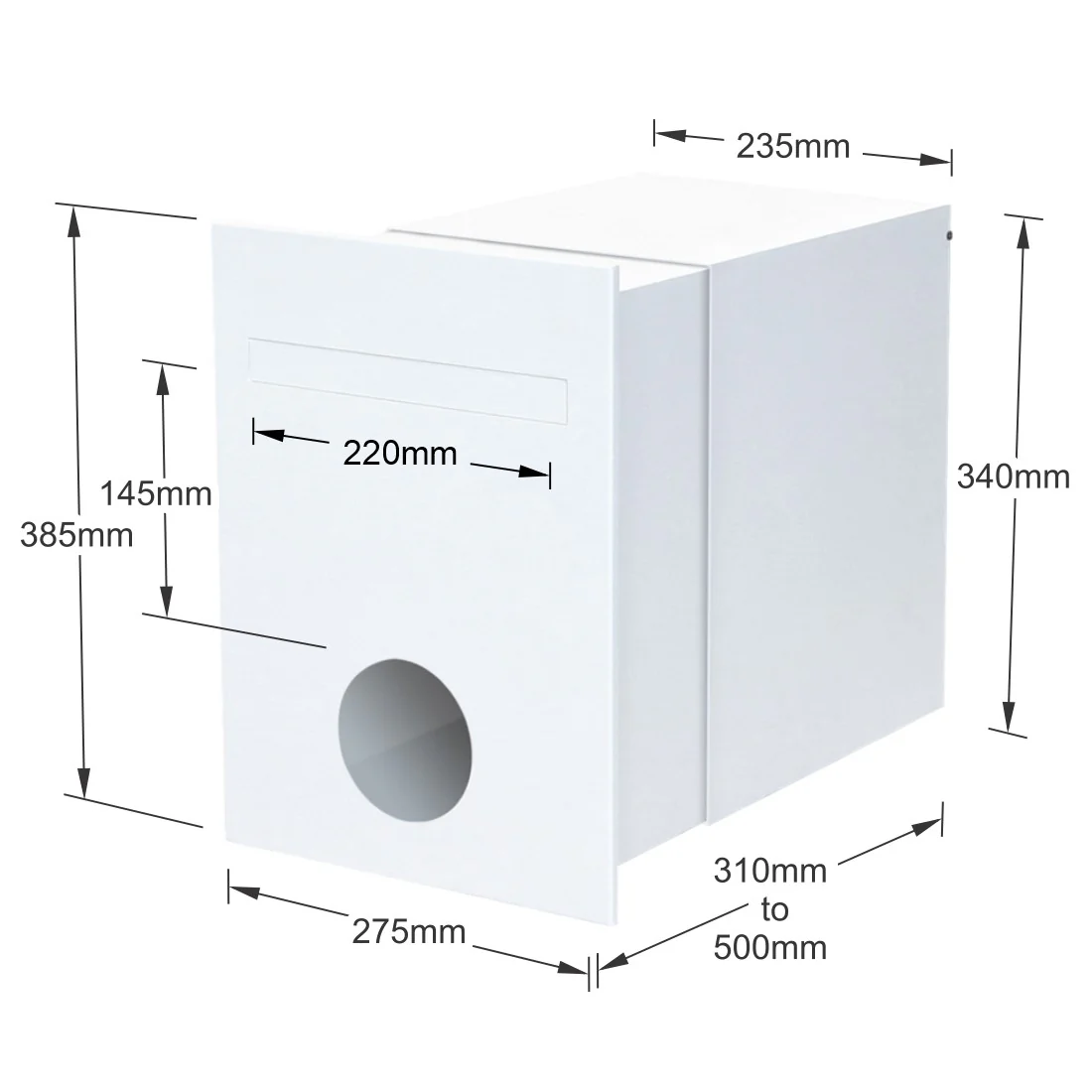 Monza Brick Letterbox - Image 16