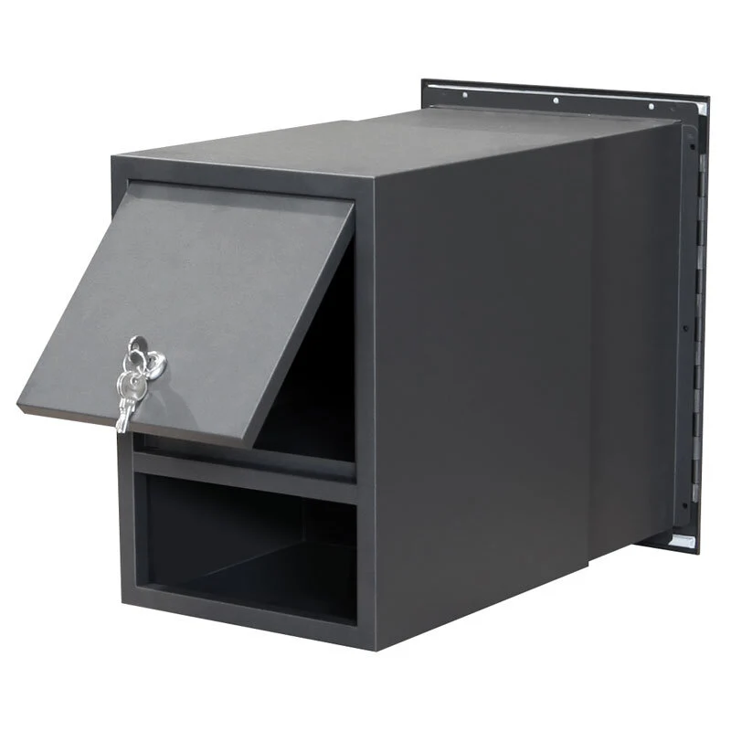 Monza Brick Letterbox - Stainless Steel - Image 6