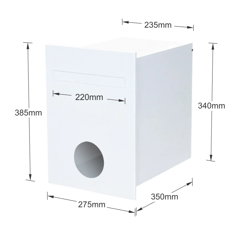 Monza Fence Letterbox - Image 10