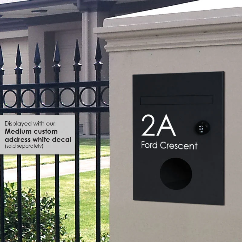 Monza Parcel Brick Front Open Letterbox - Image 8