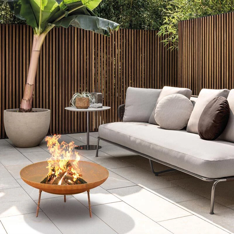 Morocco 60 Rust Fire Pit - Image 3