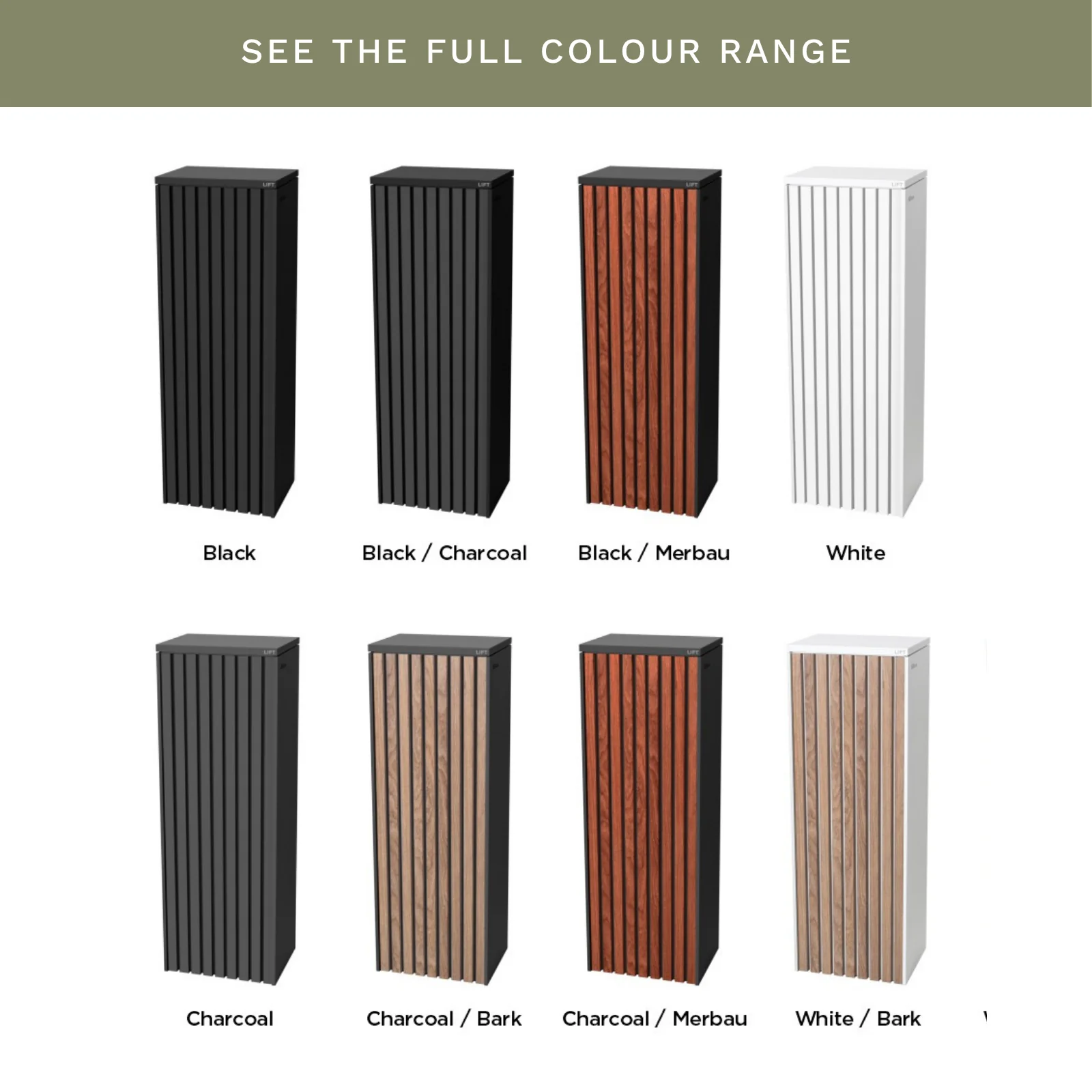 Noosa Parcel Pillar Letterbox - Charcoal - Image 33