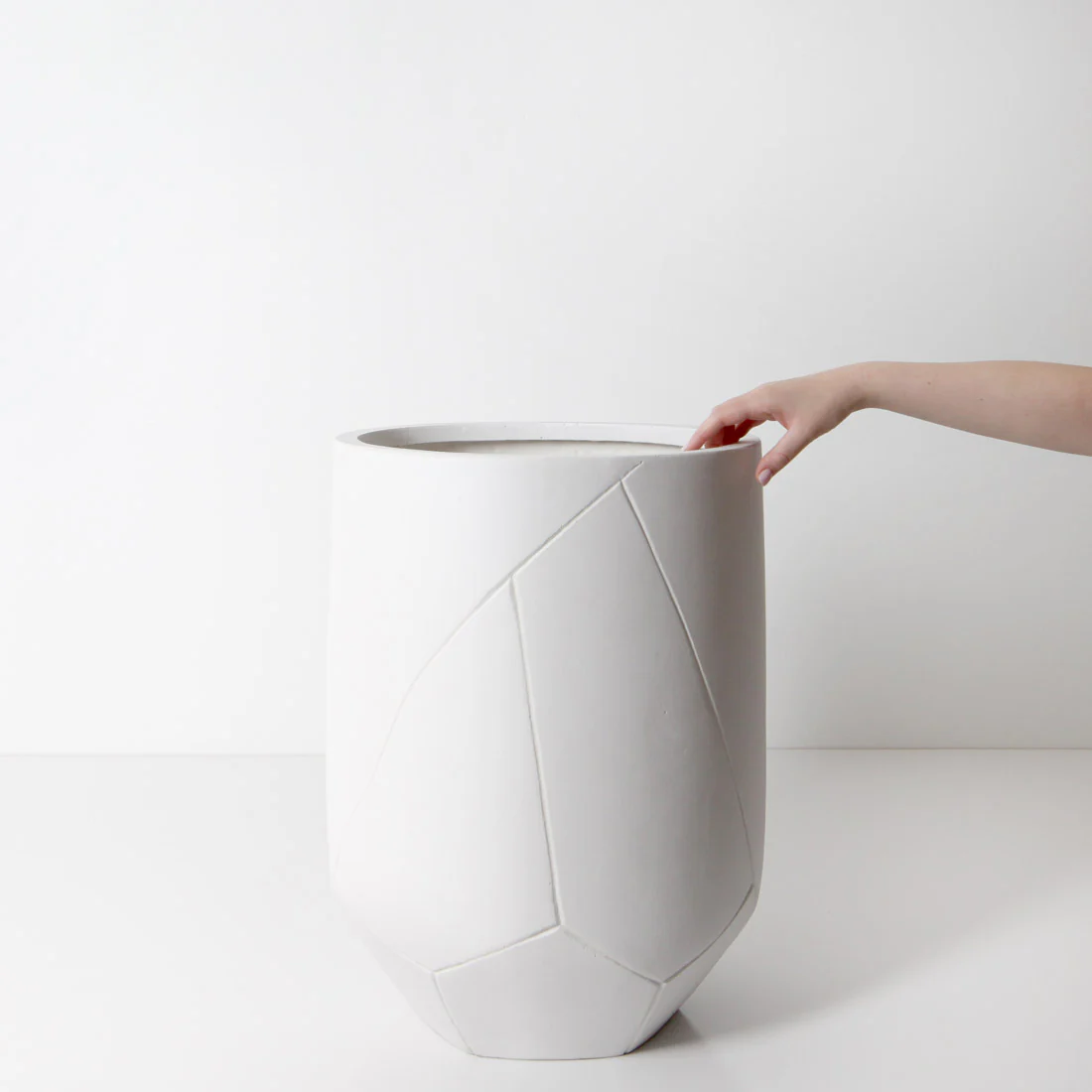 Noosa Plant Pot - White - Image 12