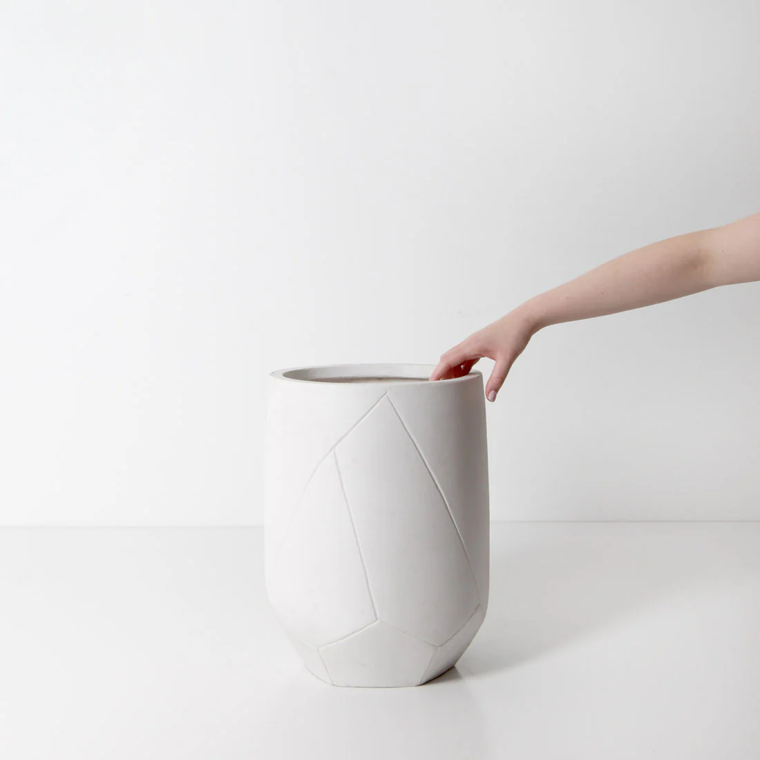 Noosa Plant Pot - White - Image 13