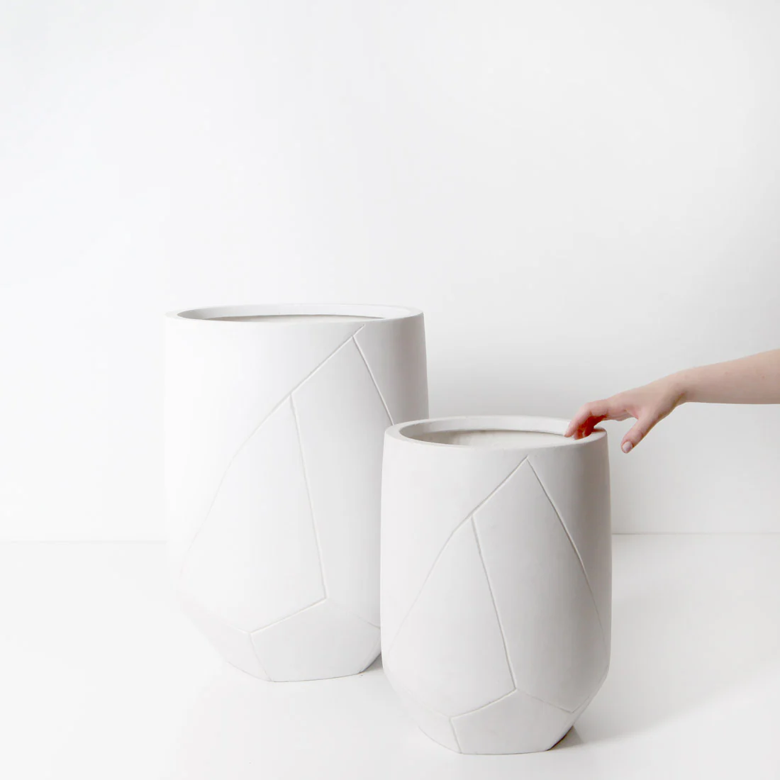 Noosa Plant Pot - White - Image 15