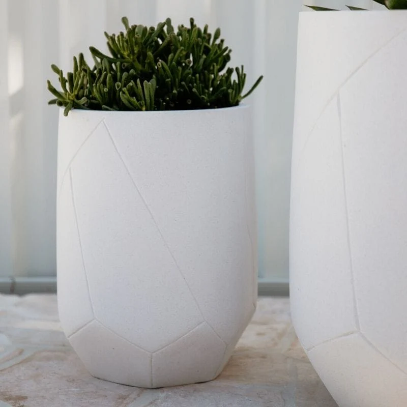 Noosa Plant Pot - White - Image 5