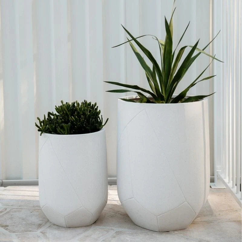 Noosa Plant Pot - White - Image 7