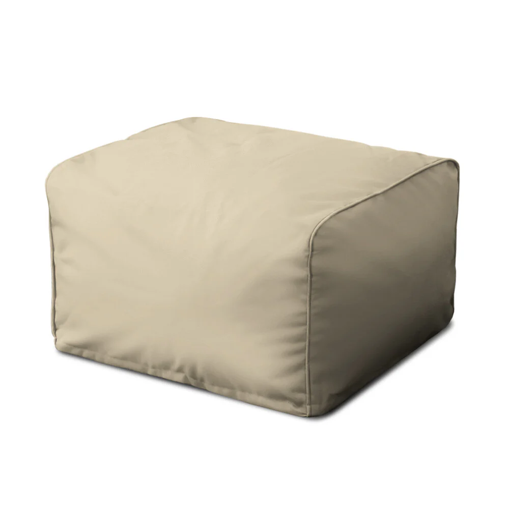 Luxury Outdoor Rectangle Foam Filled Ottoman - Image 3