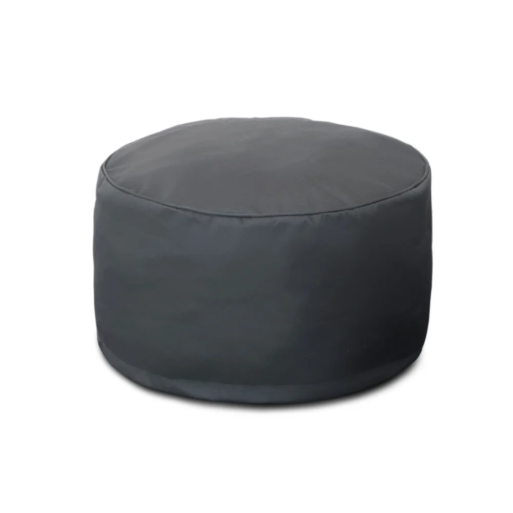 Luxury Outdoor Round Foam Filled Ottoman - Image 4