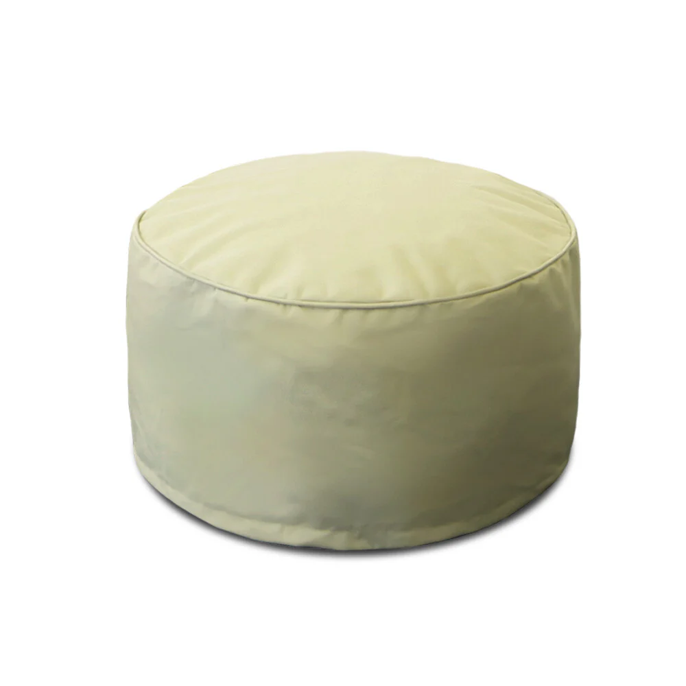 Luxury Outdoor Round Foam Filled Ottoman - Image 8