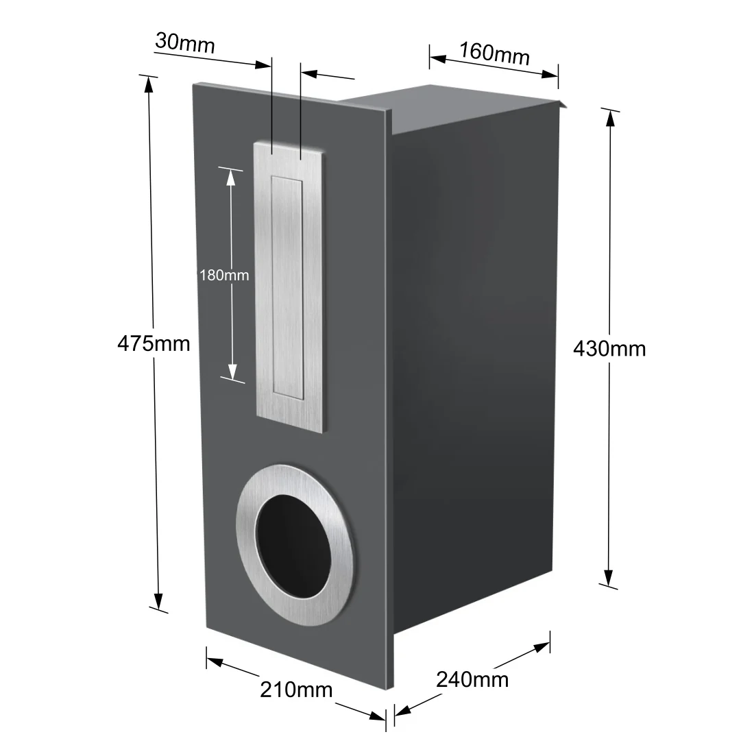 Oxford Fence/Brick Letterbox - Image 10