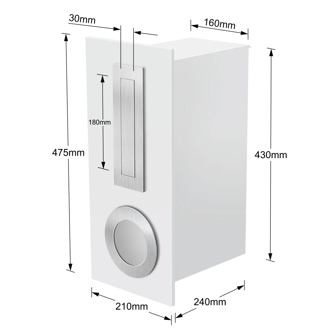 Oxford Fence/Brick Letterbox - Image 9