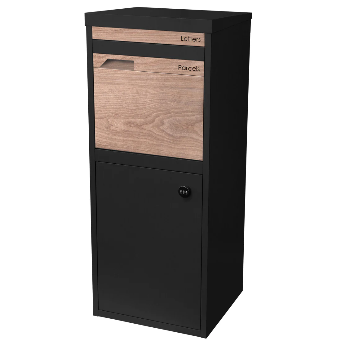 Parcel Pal 2 Pillar Letterbox - Black - Image 21