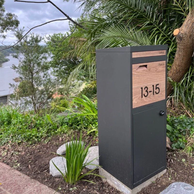 Parcel Pal 2 Pillar Letterbox - Charcoal - Image 15