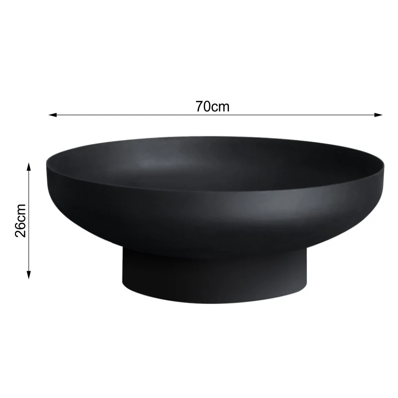 Phoenix 70 Black Fire Pit - Image 5