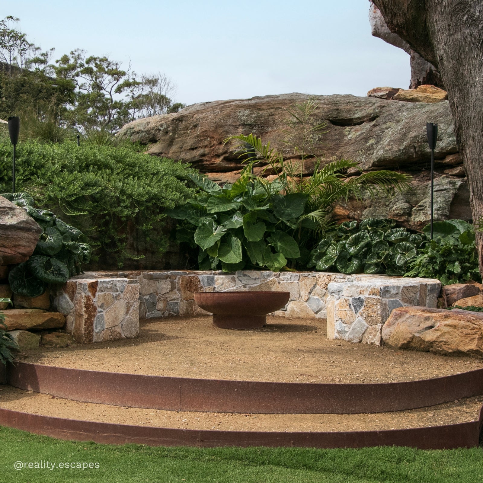 Phoenix 80 Rust Fire Pit - Image 3