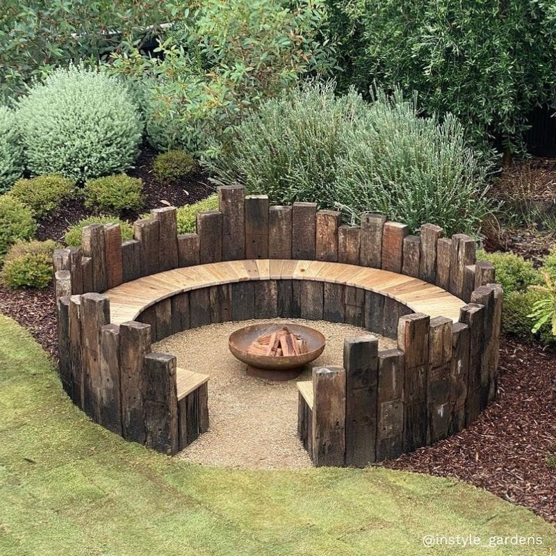 Phoenix 80 Rust Fire Pit - Image 9